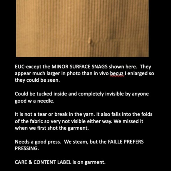 Vintage 80's Mark Eisen Swingy Tunique Vest - Picture 10 of 12